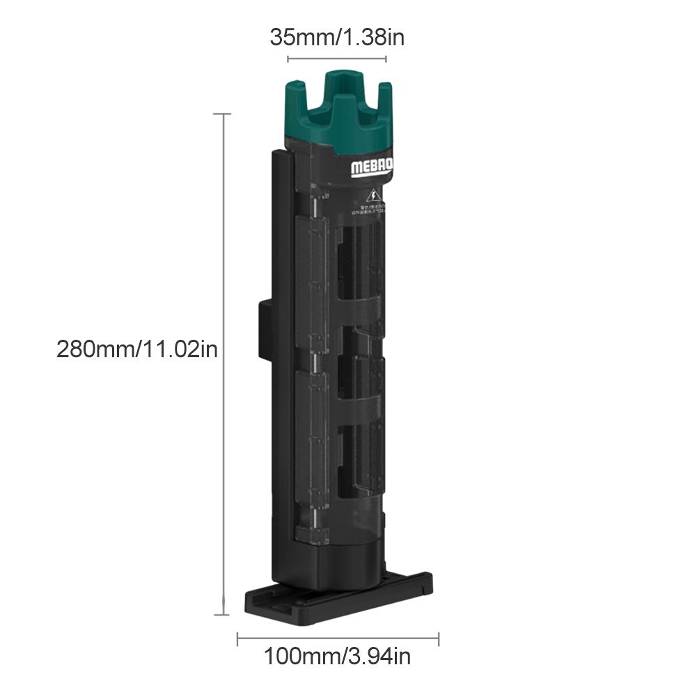Plastic Fishing Box Pole Bracket Detachable Fishing Pole Tube Stand Adjustable Portable Durable Snap Design Outdoor Accessories peacock синього кольору
Plastic Fishing Box Pole Bracket Detachable Fishing Pole Tube Stand Adjustable Portable Durable Snap Design Outdoor Accessories peacock синього кольору