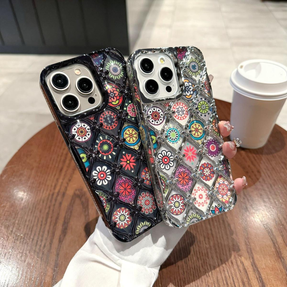 Ретро 3D-покрытие дворцового цветочного узора чехол для телефона для iPhone 11 12 13 14 15 Pro Max 12 Pro 13 Pro 14 Pro Max Мягкий противоударный чехол из ТПУ
Ретро 3D-покрытие дворцового цветочного узора чехол для телефона для iPhone 11 12 13 14 15 Pro Max 12 Pro 13 Pro 14 Pro Max Мягкий противоударный чехол из ТПУ