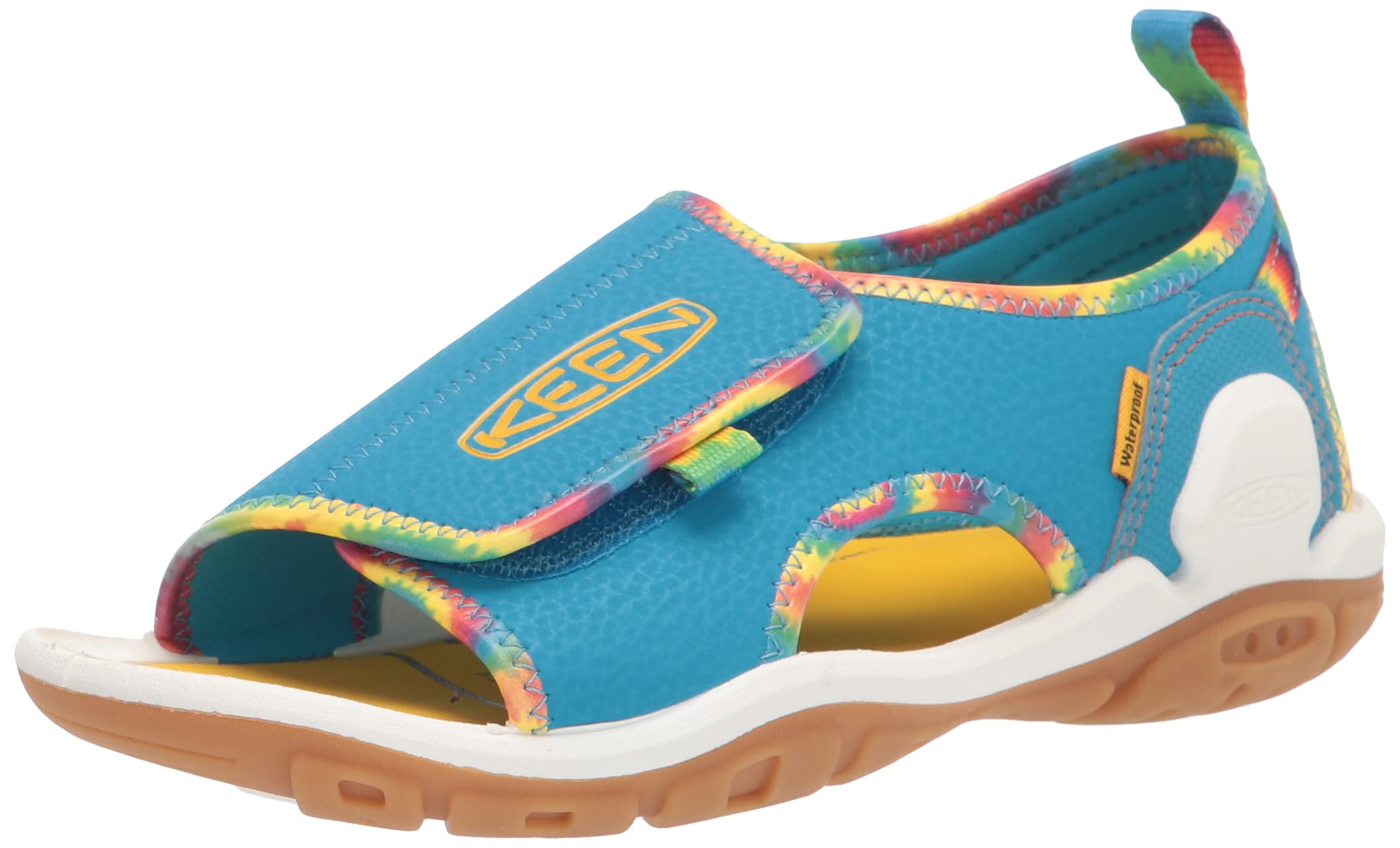 KEEN Kids KNOTCH RIVER OT Sandals (Sizes 11.5-14.5cm) Waterproof for Rivers, Oceans, and Camping, TIE DYE/VIVID BLUE, Size 11.5cm
KEEN Kids KNOTCH RIVER OT Sandals (Sizes 11.5-14.5cm) Waterproof for Rivers, Oceans, and Camping, TIE DYE/VIVID BLUE, Size 11.5cm