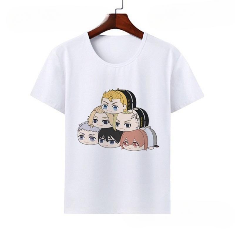 Летние свежие женские свободные футболки с круглым вырезом из чистого хлопка с короткими рукавами и принтом персонажей аниме M
Летние свежие женские свободные футболки с круглым вырезом из чистого хлопка с короткими рукавами и принтом персонажей аниме M