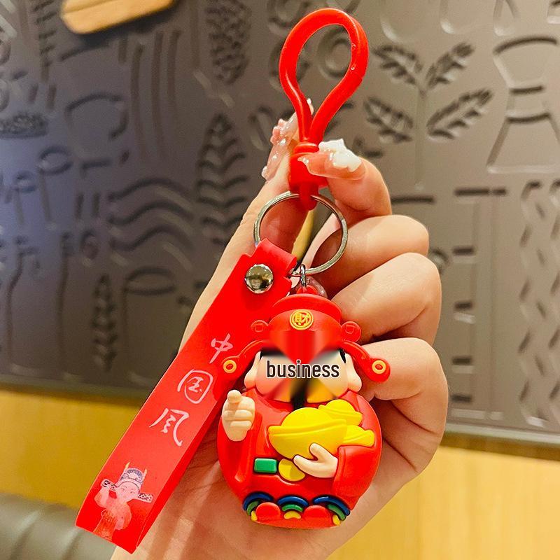 Year of the Dragon Lucky God Bag Charm & Car Keyring - New Year Decoration & Couple Gift
Year of the Dragon Lucky God Bag Charm & Car Keyring - New Year Decoration & Couple Gift