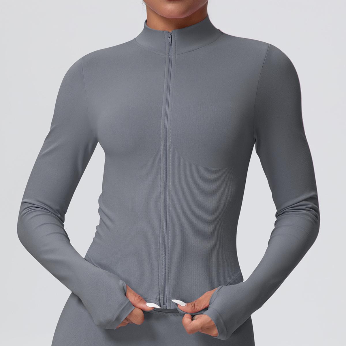 Women s Quick-Dry Seamless Stand-Up Collar Yoga Jacket - Long Sleeve Running & Fitness Sportswear L
Women s Quick-Dry Seamless Stand-Up Collar Yoga Jacket - Long Sleeve Running & Fitness Sportswear L