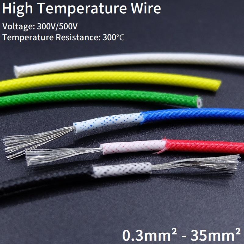 2M/5M High Temperature Resistant Silicone Wire 300°C Soft Copper Cable Fiberglass Braided Insulated Warm Floor Heat Element Line 2M&0.3mm2 (22AWG) синій
2M/5M High Temperature Resistant Silicone Wire 300°C Soft Copper Cable Fiberglass Braided Insulated Warm Floor Heat Element Line 2M&0.3mm2 (22AWG) синій