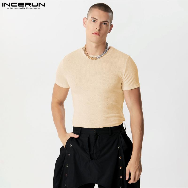INCERUN Летняя мужская спортивная одежда Slim Fit с короткими рукавами и мускулистыми топами
INCERUN Летняя мужская спортивная одежда Slim Fit с короткими рукавами и мускулистыми топами
