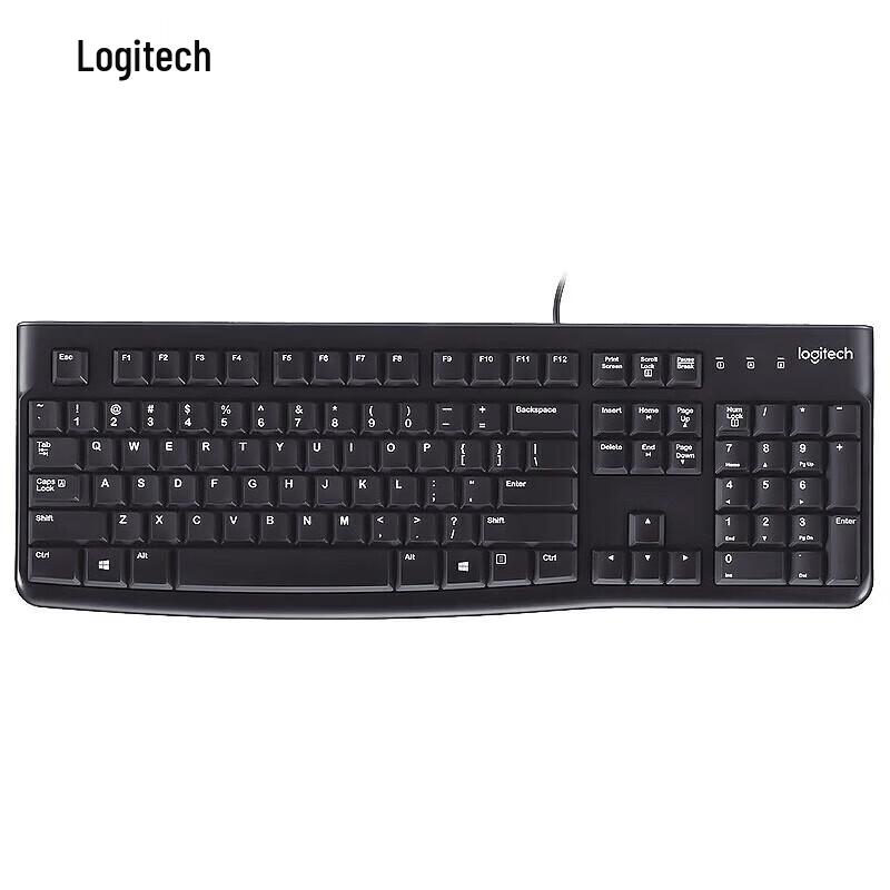 Logitech K120 Wired USB Full-Size Office Keyboard
Logitech K120 Wired USB Full-Size Office Keyboard