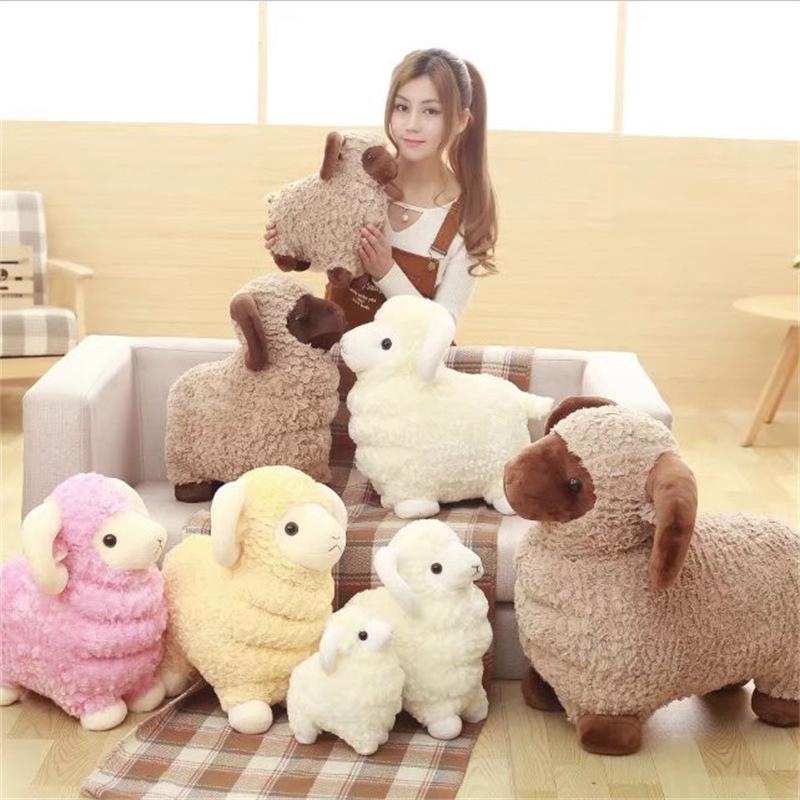 Creative Cartoon Colorful Lamb Doll Plush Toy For A Little Friend S Birthday Gift To Soothe The Doll Doll 28cm (without blanket) темно-коричневого кольору
Creative Cartoon Colorful Lamb Doll Plush Toy For A Little Friend S Birthday Gift To Soothe The Doll Doll 28cm (without blanket) темно-коричневого кольору