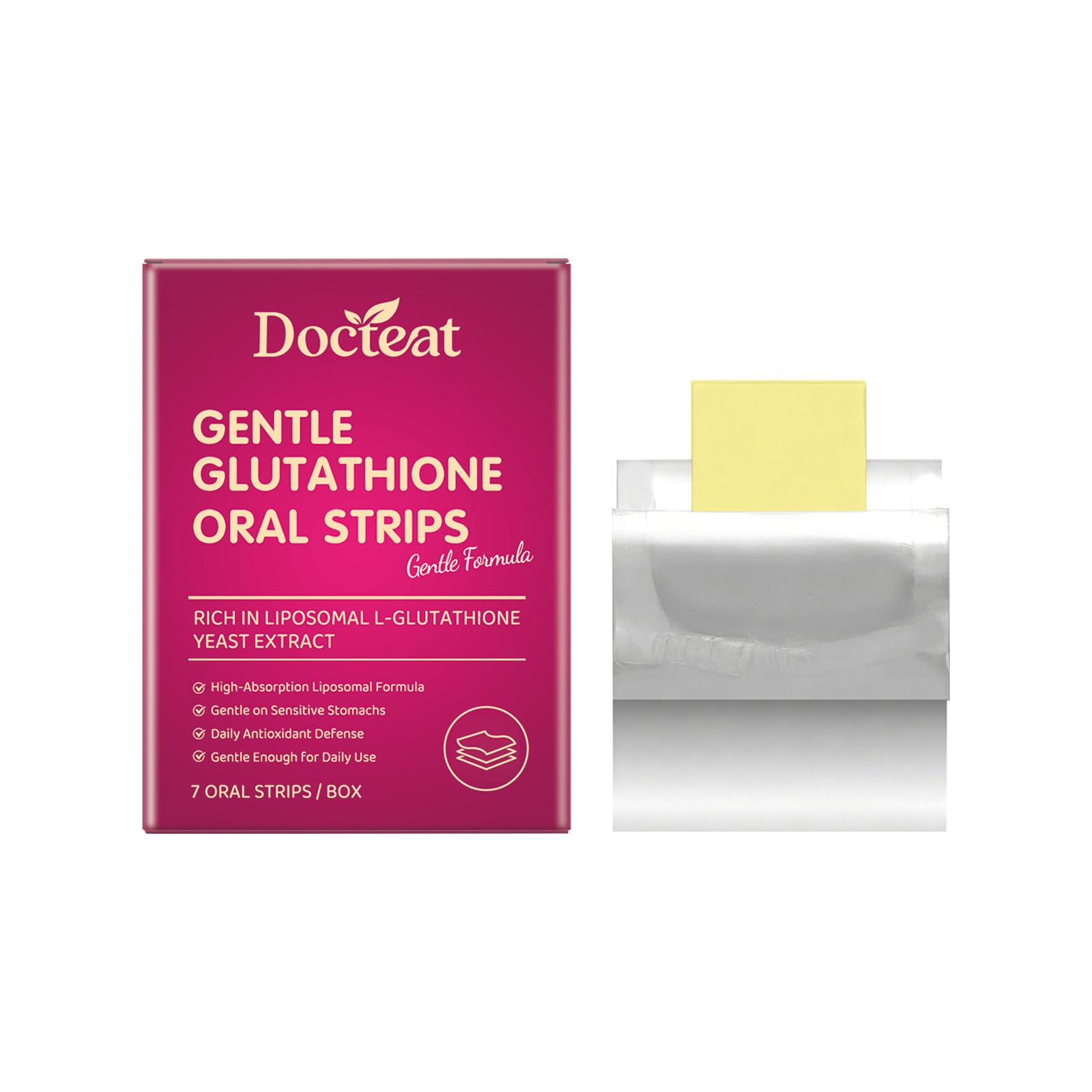 DOCTEAT Gentle Glutathione Oral Disintegrating Tablets: Daily Moisturizing & Brightening Skin Care
DOCTEAT Gentle Glutathione Oral Disintegrating Tablets: Daily Moisturizing & Brightening Skin Care