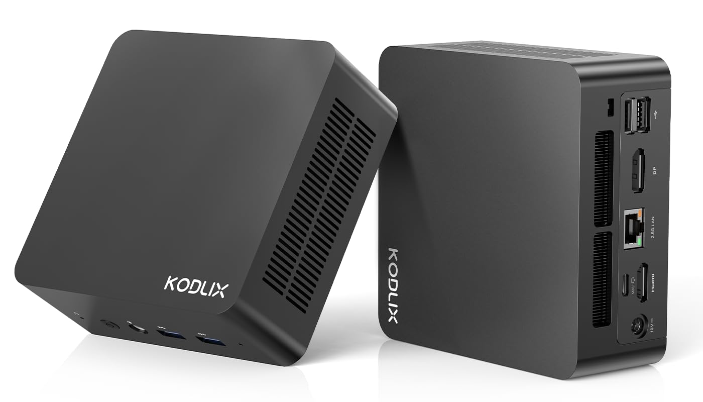 KODLIX Mini PC GD90 12-го покоління Core 32 ГБ DDR4 1 ТБ SSD Міні-ПК Потоки Максимальна частота Міні-комп’ютер 3 Виведення на екран Дротова локальна мережа Тиха Windows 11
KODLIX Mini PC GD90 12-го покоління Core 32 ГБ DDR4 1 ТБ SSD Міні-ПК Потоки Максимальна частота Міні-комп’ютер 3 Виведення на екран Дротова локальна мережа Тиха Windows 11