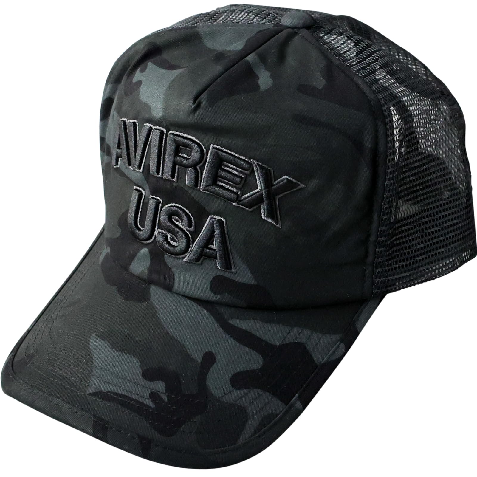 Avirex Standard Military Mesh Available in 2 XL and LL USA Black Men s Cap, Sizes (Free Size, Camo)
Avirex Standard Military Mesh Available in 2 XL and LL USA Black Men s Cap, Sizes (Free Size, Camo)