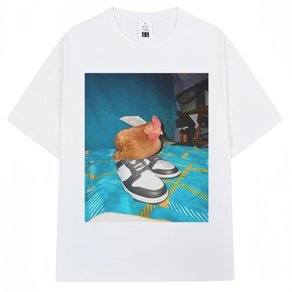 Popular Abstract drip Chicken Model Pattern 2026 Summer Casual Oversized Loose Retro Chicken Cotton Unisexs Womens Tshirt 4XL
Popular Abstract drip Chicken Model Pattern 2026 Summer Casual Oversized Loose Retro Chicken Cotton Unisexs Womens Tshirt 4XL