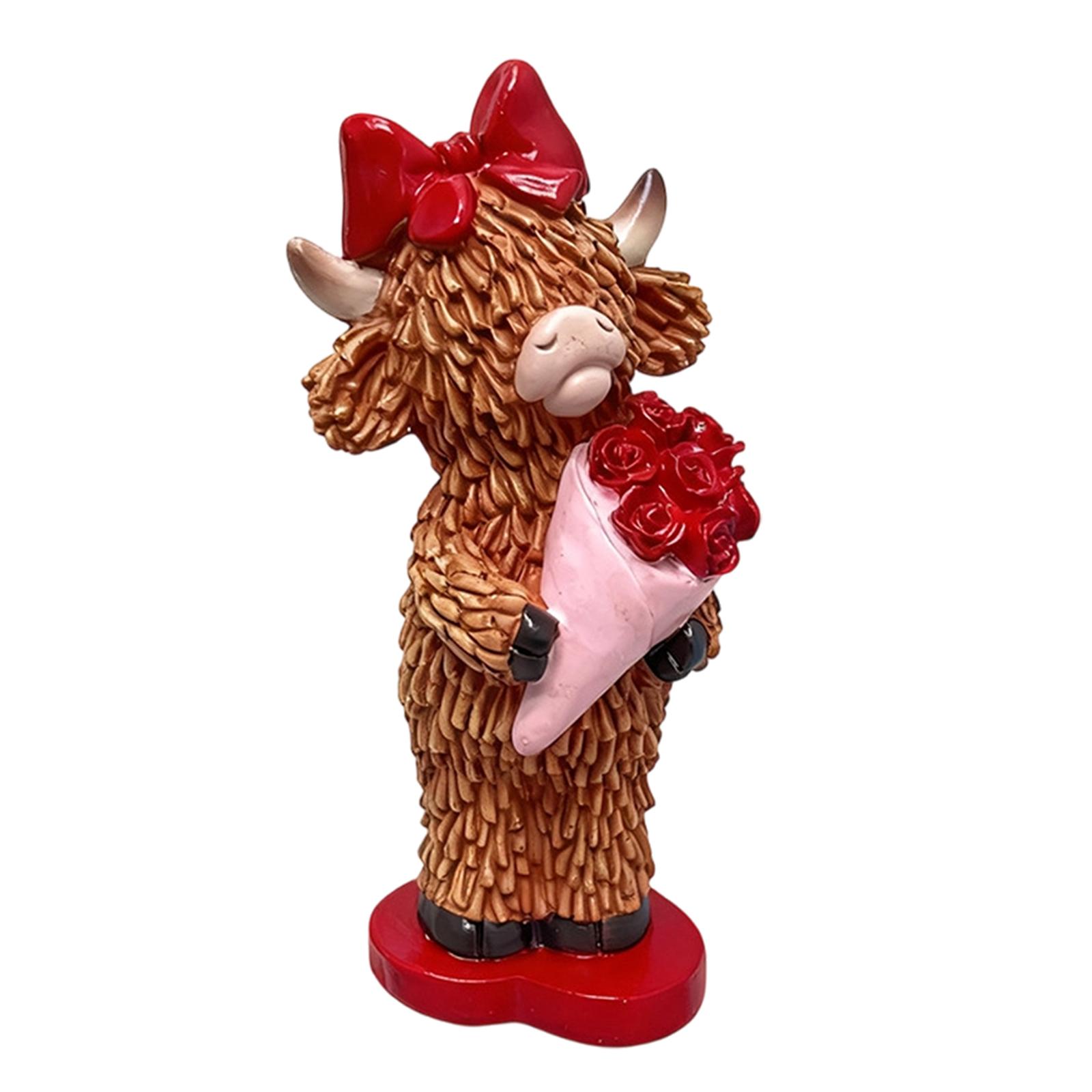 Фигурка из смолы Шотландская корова , Орнамент, Поделка, Новинка, Настольное украшение для полки в помещении, Офиса, Обеденного стола, Центральный элемент стола
Фигурка из смолы Шотландская корова , Орнамент, Поделка, Новинка, Настольное украшение для полки в помещении, Офиса, Обеденного стола, Центральный элемент стола