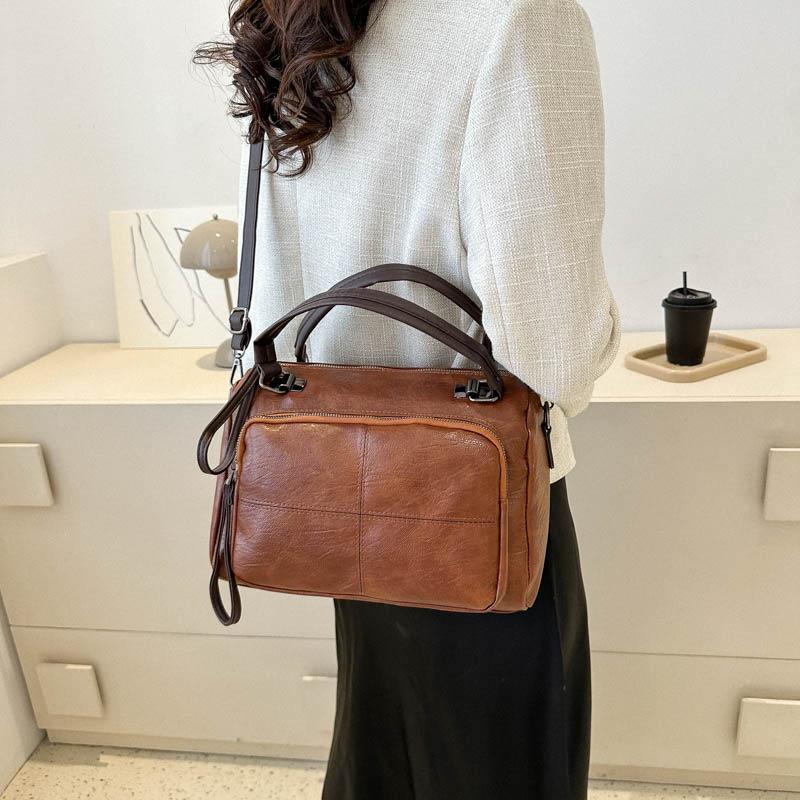 Solid Color Ladies Handbag Women s Shoulder Crossbody Bag Large Capacity PU Leather Casual Tote Travel Handbag Boston Bag
Solid Color Ladies Handbag Women s Shoulder Crossbody Bag Large Capacity PU Leather Casual Tote Travel Handbag Boston Bag