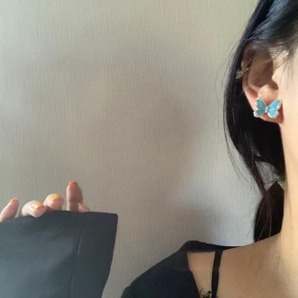 Cool Inlay Non-Allergic Advanced Butterfly Earrings Korean Style Earrings Zircon Earrings Zinc Zinc Alloy
Cool Inlay Non-Allergic Advanced Butterfly Earrings Korean Style Earrings Zircon Earrings Zinc Zinc Alloy