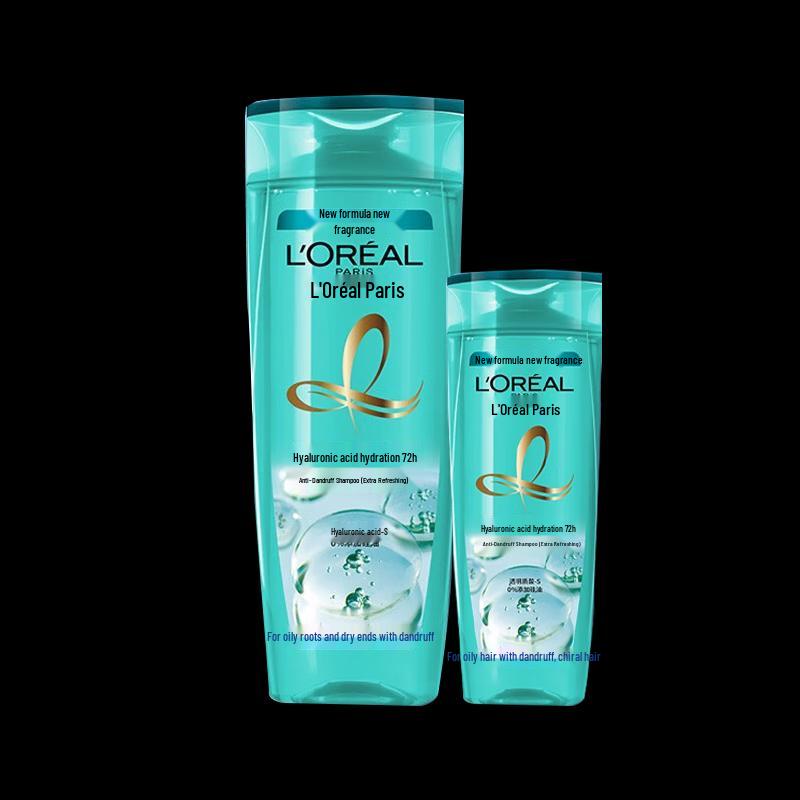 L Oréal Hyaluronic Acid Hydrating Anti-Dandruff Cooling Shampoo Set
L Oréal Hyaluronic Acid Hydrating Anti-Dandruff Cooling Shampoo Set