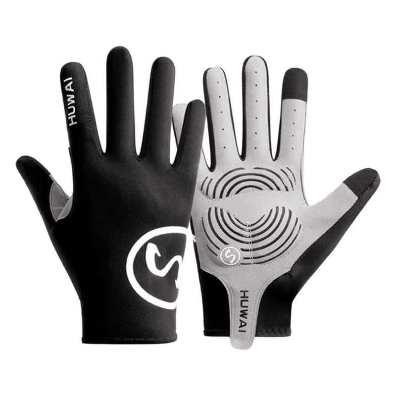 Sports Cycling Glove Full Finger Mountain Bike Gloves with Antislip Shock Absorbing Pad, Touchscreens Road Biking Gloves L чорний
Sports Cycling Glove Full Finger Mountain Bike Gloves with Antislip Shock Absorbing Pad, Touchscreens Road Biking Gloves L чорний