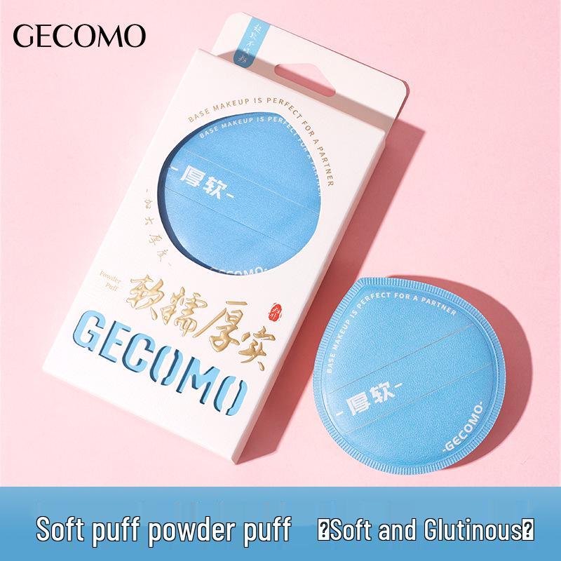 GECOMO Marshmallow Soft Dual-Use Powder Puff – Enlarged, Skin-Friendly, Versatile for Dry & Wet Use.
GECOMO Marshmallow Soft Dual-Use Powder Puff – Enlarged, Skin-Friendly, Versatile for Dry & Wet Use.