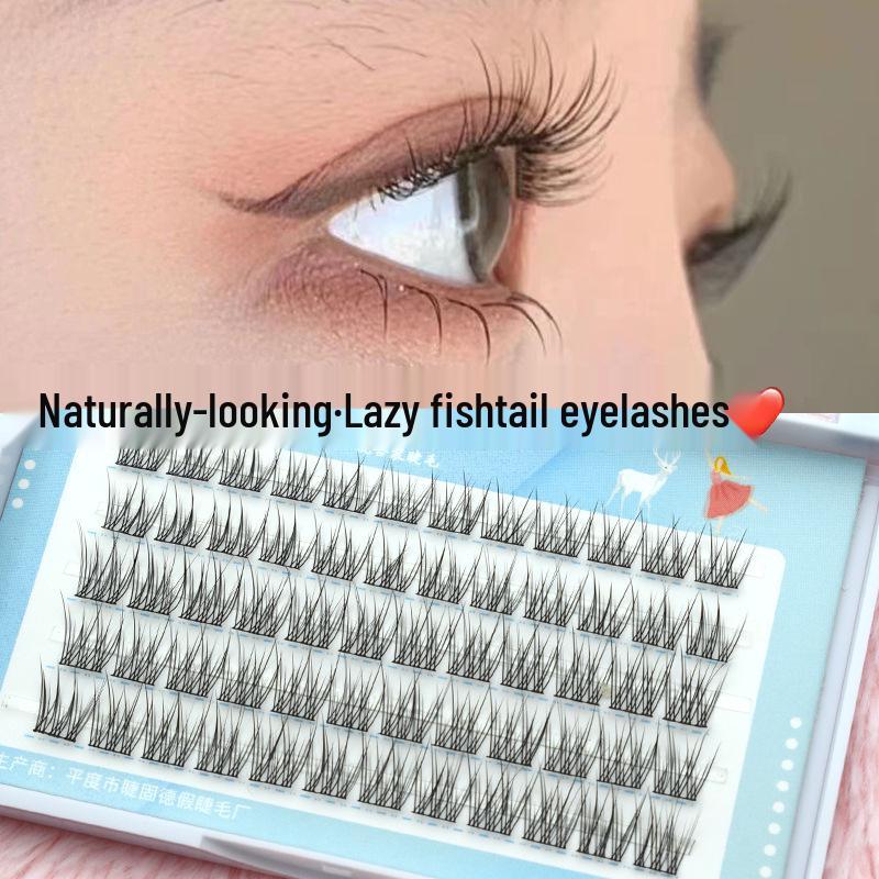 Jiegu De AB Natural Cross Fishtail Eyelashes - Soft, Ultra-Fine Stem, Self-Grafting, Lazy Fan Design
Jiegu De AB Natural Cross Fishtail Eyelashes - Soft, Ultra-Fine Stem, Self-Grafting, Lazy Fan Design