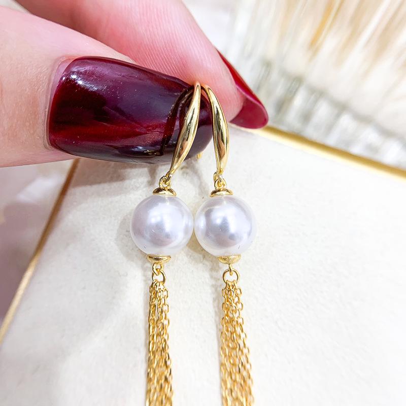 S925 Sterling Silver Tassel Earring Mounts for 8-13mm Round Pearls, DIY Pearl Accessory Studs Gold Stud Mounts Without Pearls
S925 Sterling Silver Tassel Earring Mounts for 8-13mm Round Pearls, DIY Pearl Accessory Studs Gold Stud Mounts Without Pearls