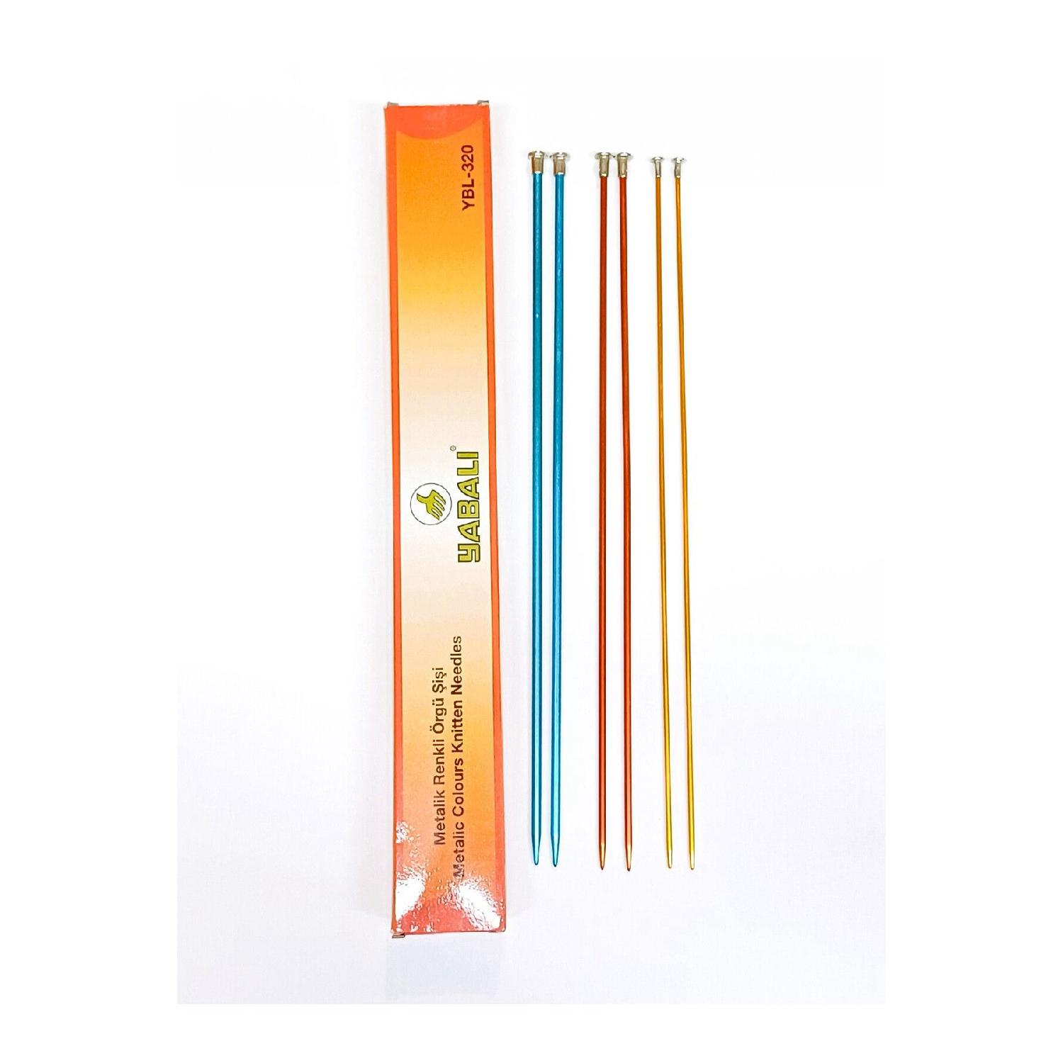 Pitch Colored Knitting Needle Set Metal 35 Cm Needle Set (2.5-3-3.5 no) 3 Knitting Needles 2.5
Pitch Colored Knitting Needle Set Metal 35 Cm Needle Set (2.5-3-3.5 no) 3 Knitting Needles 2.5