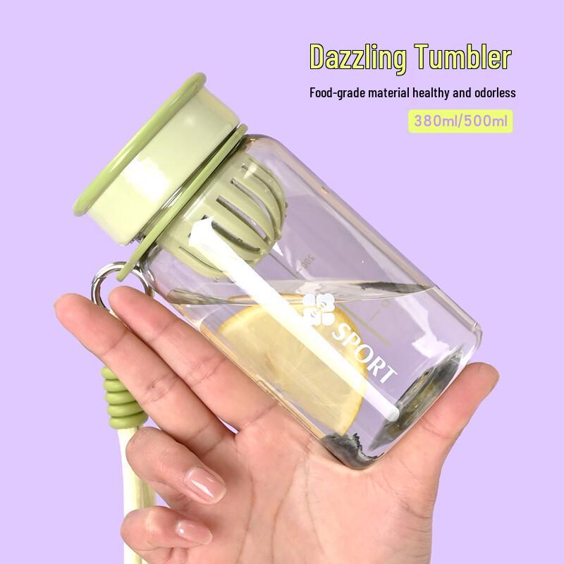 Cute Portable 500ml Plastic Water Bottle
Cute Portable 500ml Plastic Water Bottle