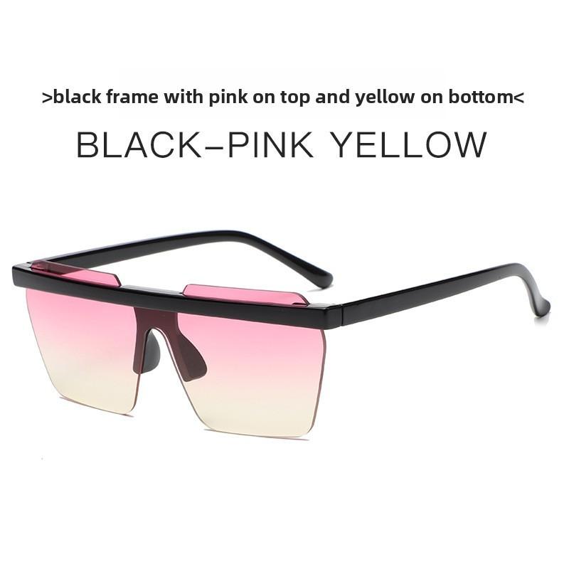 Fashion Unisex Frameless Sun Glasses With Gradient Ocean Lenses For Travel And Outdoor Use BlackFramePinkYellow
Fashion Unisex Frameless Sun Glasses With Gradient Ocean Lenses For Travel And Outdoor Use BlackFramePinkYellow