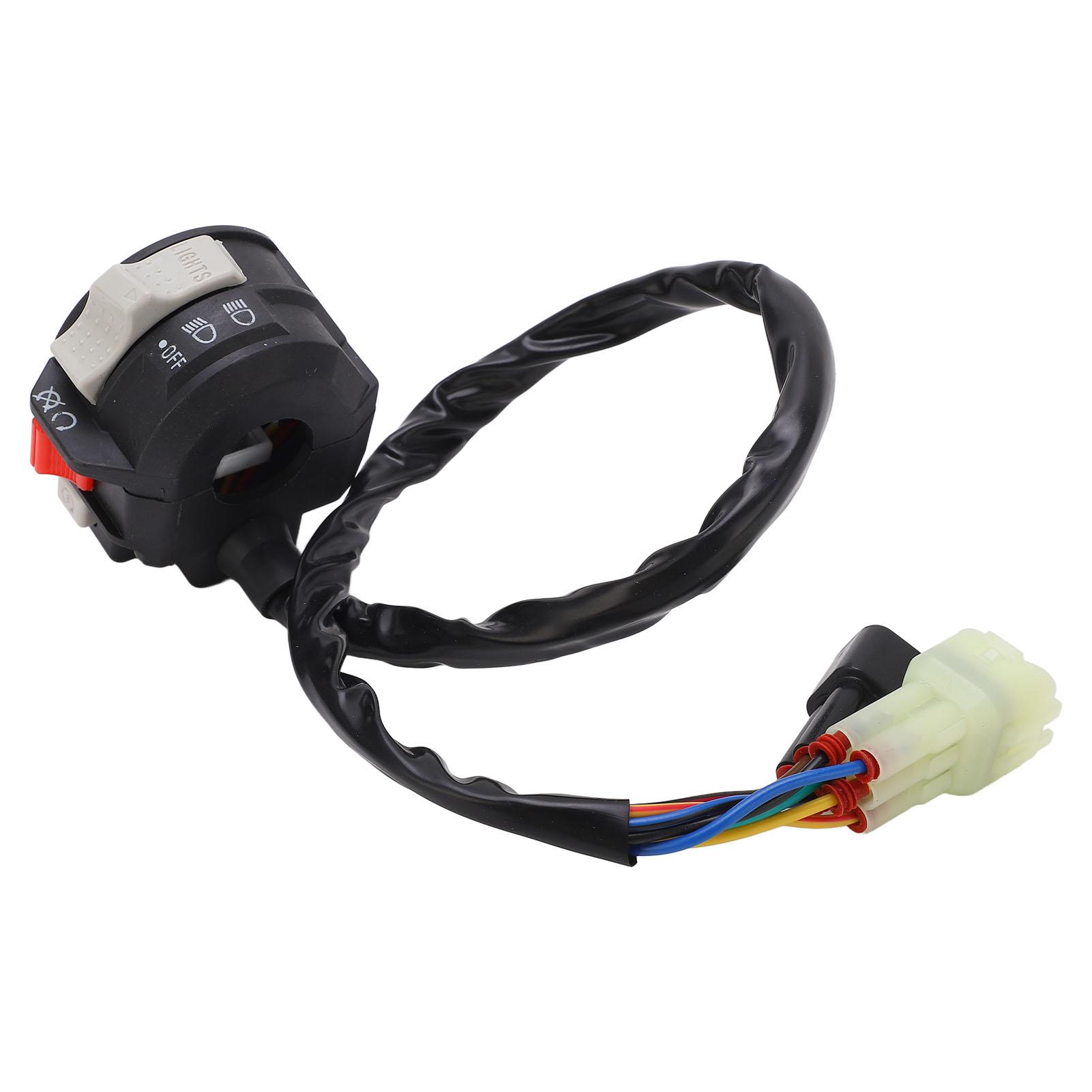 Левый переключатель руля квадроцикла, запуск двигателя, выключение, запуск, фары, дальний и ближний свет, переключатель 5TG 83973 09 00