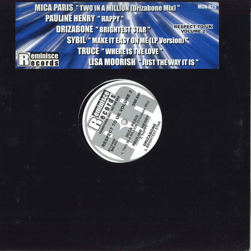 12inch Record MICA PARIS PAULINE HENRY Respect To Uk Volume 2 MNC825 REMINISCE UK SoulFunk Used
12inch Record MICA PARIS PAULINE HENRY Respect To Uk Volume 2 MNC825 REMINISCE UK SoulFunk Used