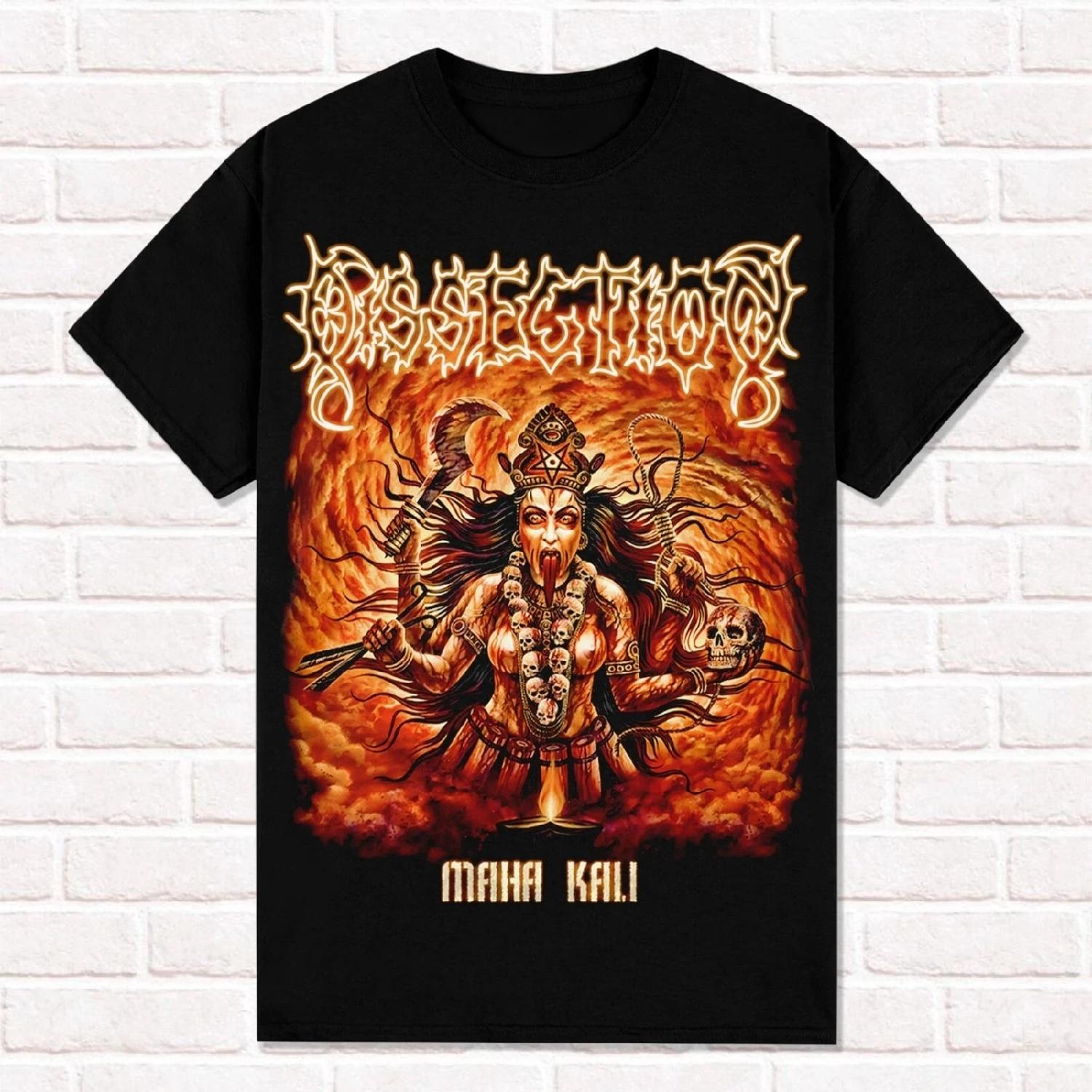 Dissection T-Shirt Maha Kali 2004 Melodic Death Metal T Shirt Tees Tops Unisex Cotton Short Sleeve High Street Rock XXXXXL різнокольоровий
Dissection T-Shirt Maha Kali 2004 Melodic Death Metal T Shirt Tees Tops Unisex Cotton Short Sleeve High Street Rock XXXXXL різнокольоровий