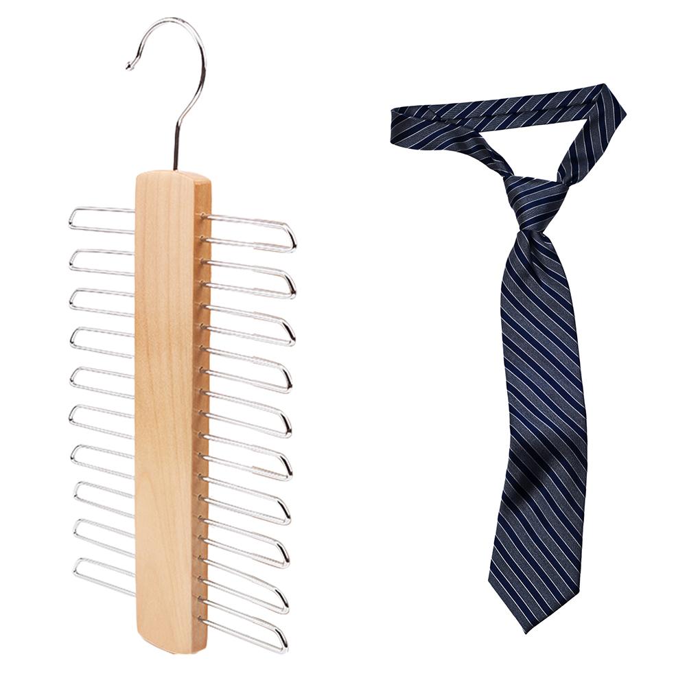 Wooden Tie Rack Space Saving Belt Storage Hanger Anti-Slip Small Items Storage Rack for Ties Belt Scarf Organize
Wooden Tie Rack Space Saving Belt Storage Hanger Anti-Slip Small Items Storage Rack for Ties Belt Scarf Organize