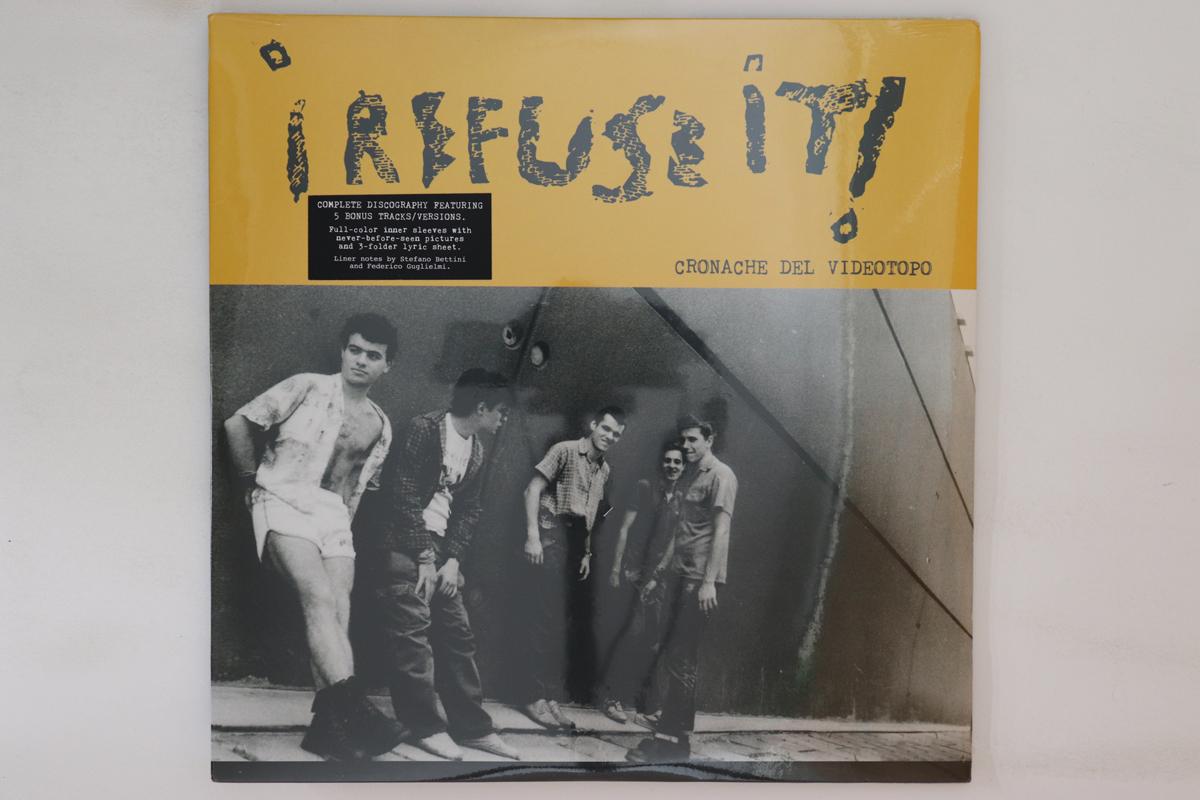 LP Record I REFUSE IT Cronache Del Videotopo SPITTLE80 SPITTLE 2018 Italy Rock Used
LP Record I REFUSE IT Cronache Del Videotopo SPITTLE80 SPITTLE 2018 Italy Rock Used