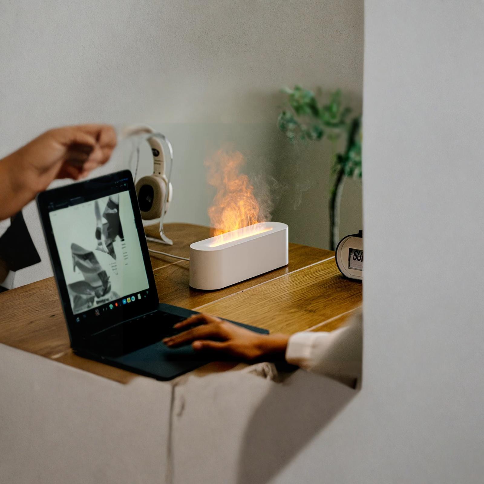 3D Flame Fireplace Aroma Diffuser 7 Color Light Humidifier for Home one size білий
3D Flame Fireplace Aroma Diffuser 7 Color Light Humidifier for Home one size білий