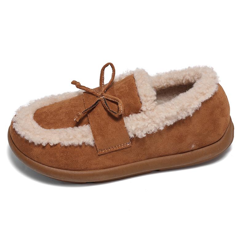 Flat Shoes Winter New Round Toe Scrub Fleece Slip-on Plush Soft Sole Anti-slip Wear-resistant Cotton Shoes 40
Flat Shoes Winter New Round Toe Scrub Fleece Slip-on Plush Soft Sole Anti-slip Wear-resistant Cotton Shoes 40