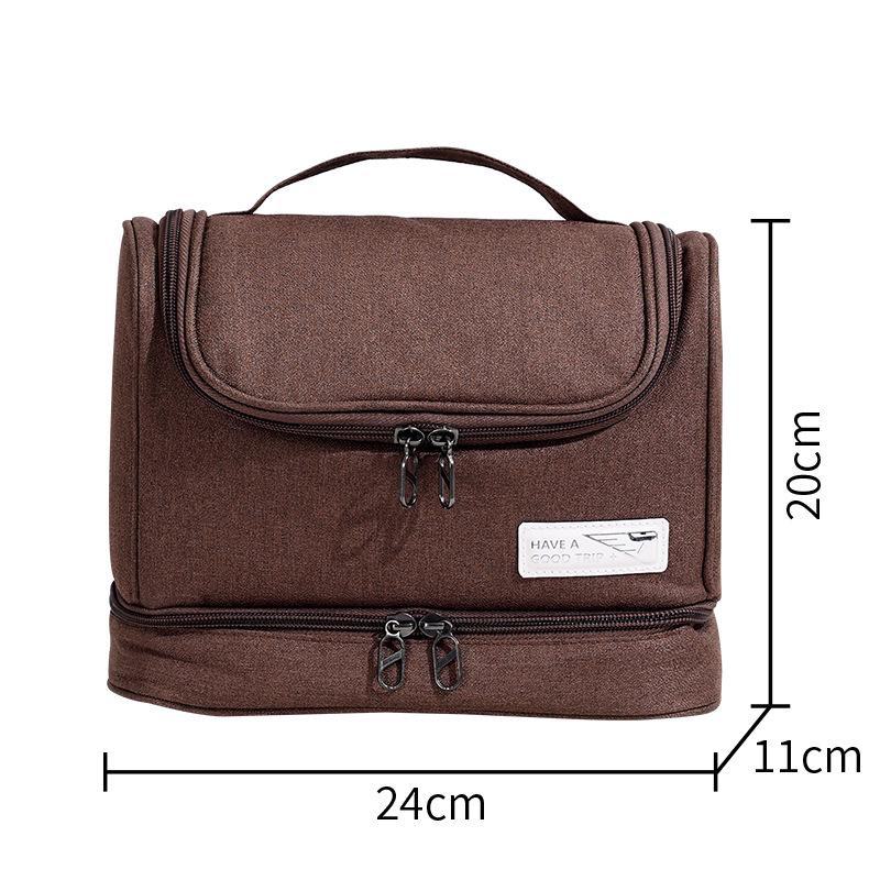 Сумка для разделения сухого и влажного мусора Travel Hook: Вместительный органайзер для туалетных принадлежностей и косметики для деловых поездок коричневый
Сумка для разделения сухого и влажного мусора Travel Hook: Вместительный органайзер для туалетных принадлежностей и косметики для деловых поездок коричневый