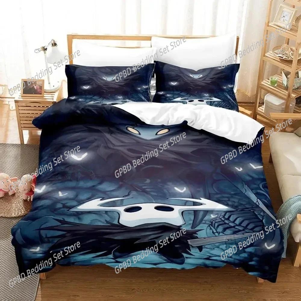 3D Print Holow Knight Game Beding Set 3D Printed Suitable for Bedrom Soft Duvet Cover Set With Pilowcases Children Kids Home Textile 120*200cm Single
3D Print Holow Knight Game Beding Set 3D Printed Suitable for Bedrom Soft Duvet Cover Set With Pilowcases Children Kids Home Textile 120*200cm Single