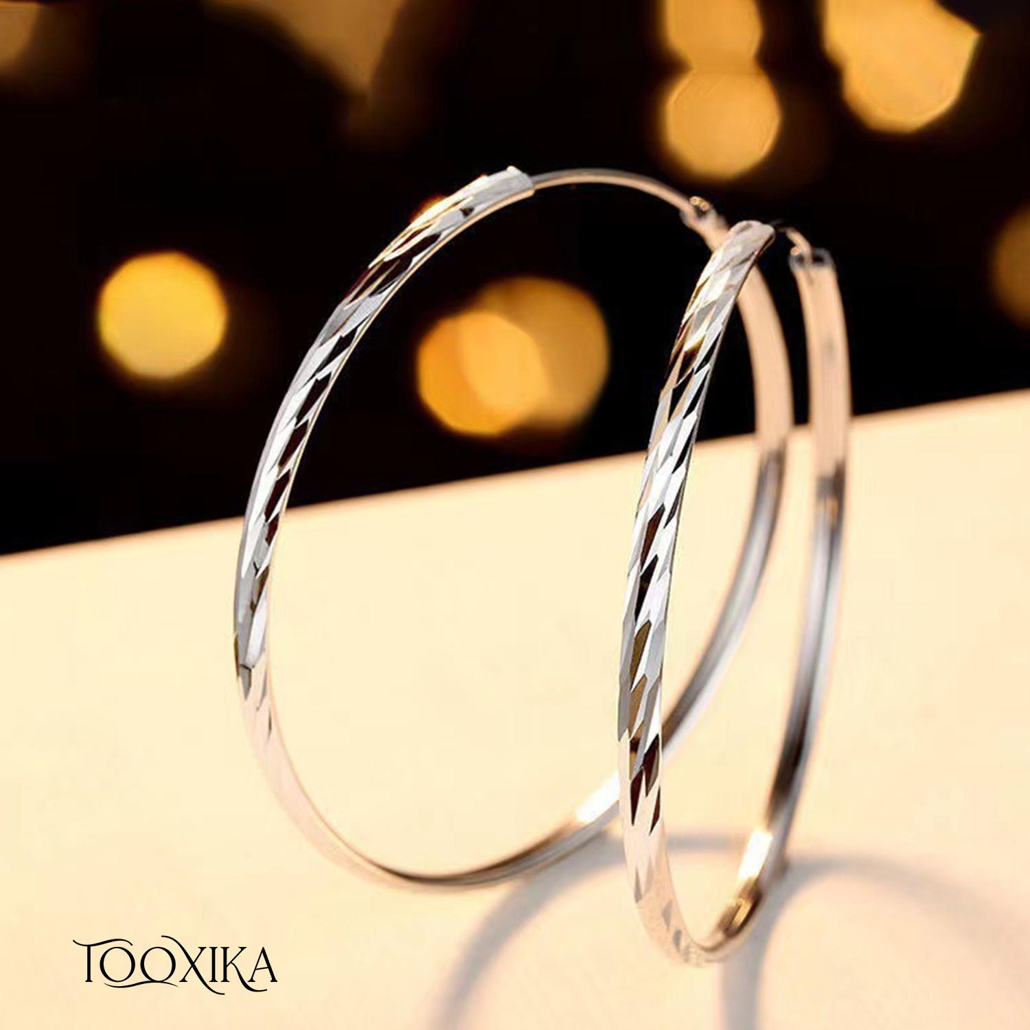 Большие серьги Tooxika, темпераментные модные простые сексуальные круглые серьги с метеоритным дождем и цветком
Большие серьги Tooxika, темпераментные модные простые сексуальные круглые серьги с метеоритным дождем и цветком