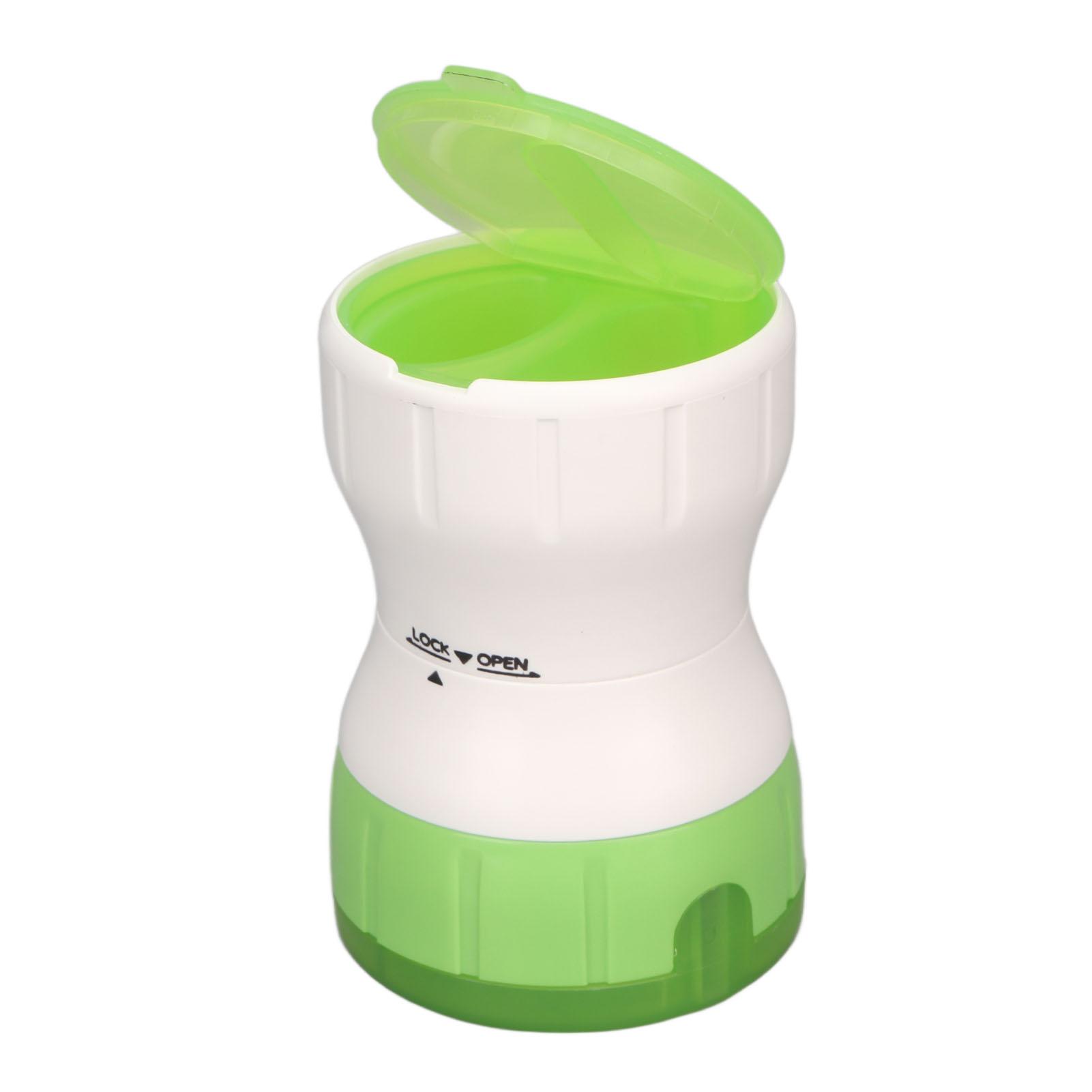 Medicine Crusher Grinding Box Portable Tablets Fine Powder Cutter Grinder Storage Case
Medicine Crusher Grinding Box Portable Tablets Fine Powder Cutter Grinder Storage Case