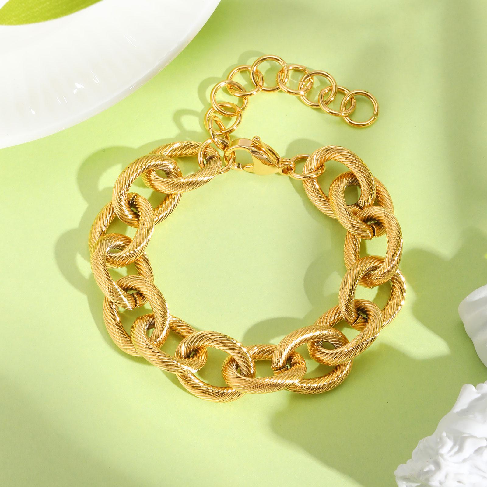 Geometric Simple Women s Cuff Bracelet,Gold Plated Stainless Steel Round Rolo Chain Bracelets, Party Jewelry Gifts
Geometric Simple Women s Cuff Bracelet,Gold Plated Stainless Steel Round Rolo Chain Bracelets, Party Jewelry Gifts