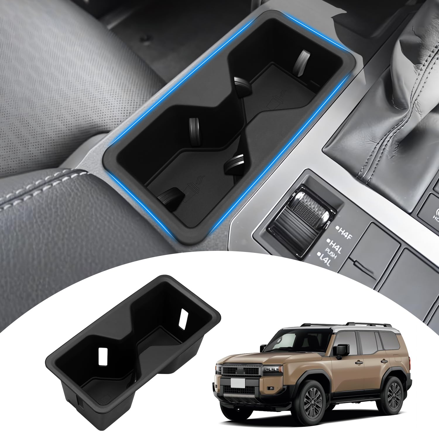 Mozan совместим с Toyota New Land Cruiser 250 Series Подстаканник Land Cruiser 250 Series LC250 Крышка держателя для напитков Центральная консоль Подстаканник Амортизатор
Mozan совместим с Toyota New Land Cruiser 250 Series Подстаканник Land Cruiser 250 Series LC250 Крышка держателя для напитков Центральная консоль Подстаканник Амортизатор