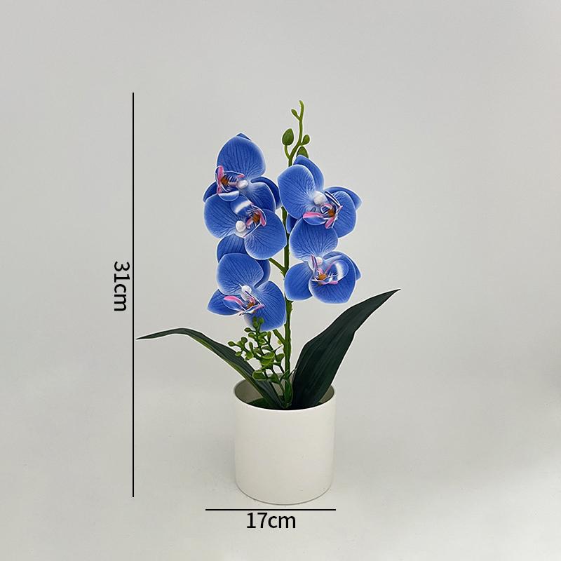 Artificial Orchid Potted Plants Fake Phalaenopsis in Plastic Pot Bonsai Plants Wedding Table Centerpiece Home Office Decoration
Artificial Orchid Potted Plants Fake Phalaenopsis in Plastic Pot Bonsai Plants Wedding Table Centerpiece Home Office Decoration