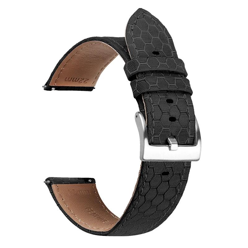 Genuine Leather+Nylon Watchband Strap 20mm 22mm for Huawei Watch GT5/GT4/GT3 Belt Quick Release for Men Women Bracelet for Omega 20mm
Genuine Leather+Nylon Watchband Strap 20mm 22mm for Huawei Watch GT5/GT4/GT3 Belt Quick Release for Men Women Bracelet for Omega 20mm
