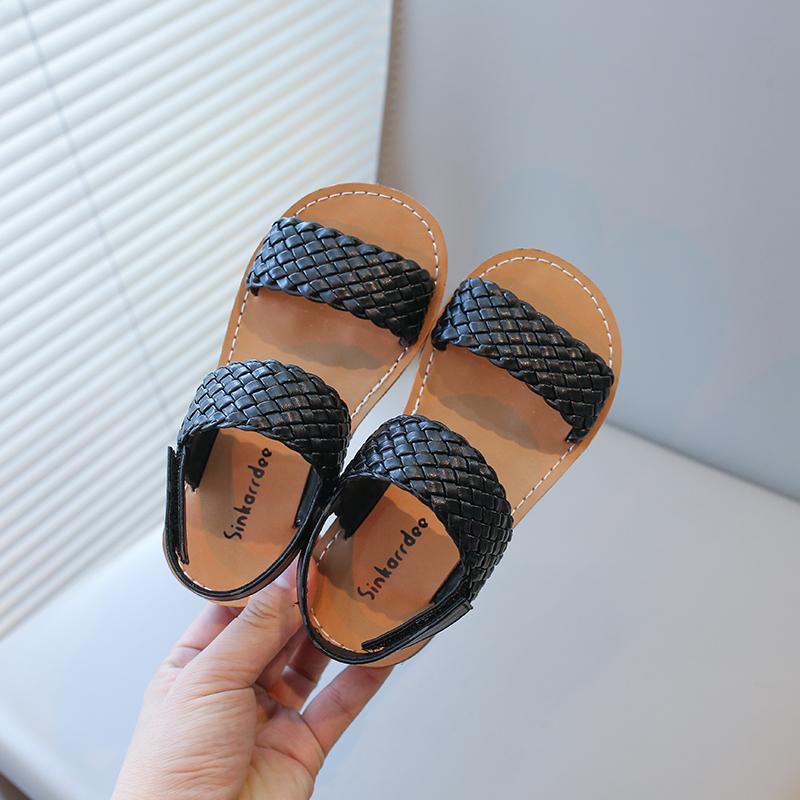 Girl s Summer Sandals Braided Light Solid Color All-match Kids Sliders Pu Leather Casual Daily Non-slip Soft Children shoe 21-35 23
Girl s Summer Sandals Braided Light Solid Color All-match Kids Sliders Pu Leather Casual Daily Non-slip Soft Children shoe 21-35 23