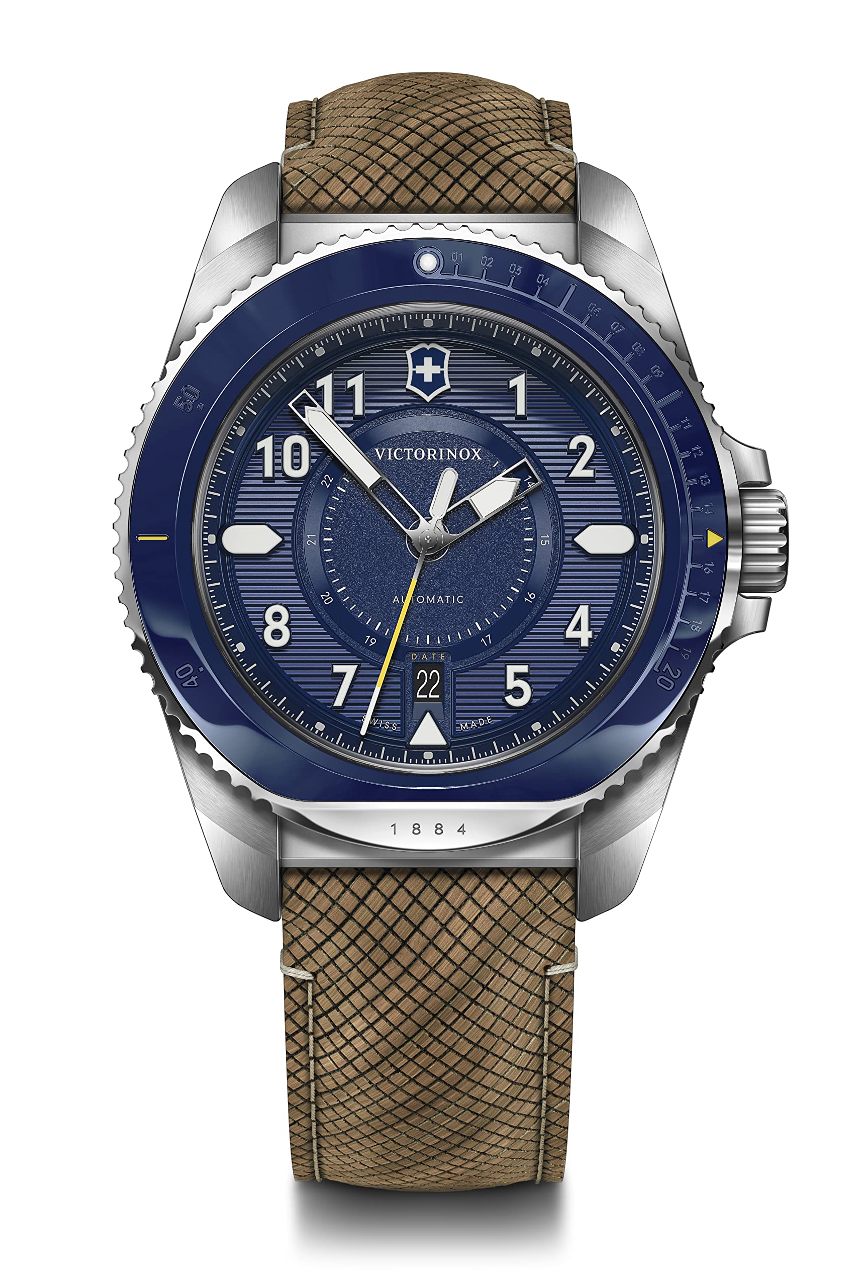 Годинник VICTORINOX JOURNEY 1884 Автоматичний корпус із нержавіючої сталі Синій циферблат Дерев’яний ремінець постачається зі змінним гумовим ремінцем і водонепроникним гаманцем для аксесуарів
Годинник VICTORINOX JOURNEY 1884 Автоматичний корпус із нержавіючої сталі Синій циферблат Дерев’яний ремінець постачається зі змінним гумовим ремінцем і водонепроникним гаманцем для аксесуарів