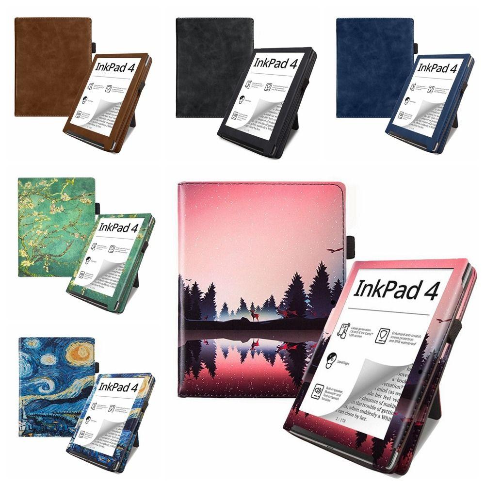 із тримачем для рук Smart Cover із захисною кришкою для автоматичного сну/пробудження, чохлом для читання електронних книг для Pocketbook Inkpad 4 Blue
із тримачем для рук Smart Cover із захисною кришкою для автоматичного сну/пробудження, чохлом для читання електронних книг для Pocketbook Inkpad 4 Blue
