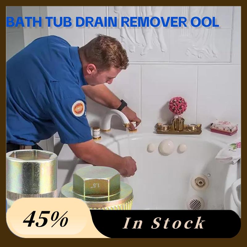 A60Z Top 1.5Inch Bathtub Drain Remover Tool,Tub Drain Extractor With 1Inch Socket,Remove The Old,Broken,Stubborn,Rusted Drain Tu
A60Z Top 1.5Inch Bathtub Drain Remover Tool,Tub Drain Extractor With 1Inch Socket,Remove The Old,Broken,Stubborn,Rusted Drain Tu
