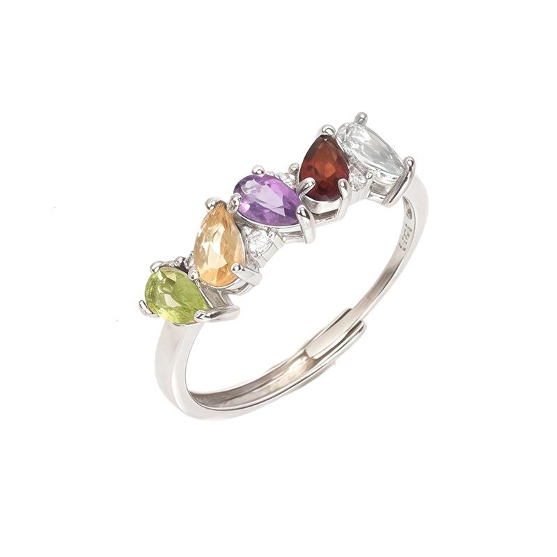 S925 Sterling Silver Leaf Ring For Women European Fashion Natural Peridot Crystal Jewelry High Sense Minimalist Finger Ornament adjustable open ring
S925 Sterling Silver Leaf Ring For Women European Fashion Natural Peridot Crystal Jewelry High Sense Minimalist Finger Ornament adjustable open ring