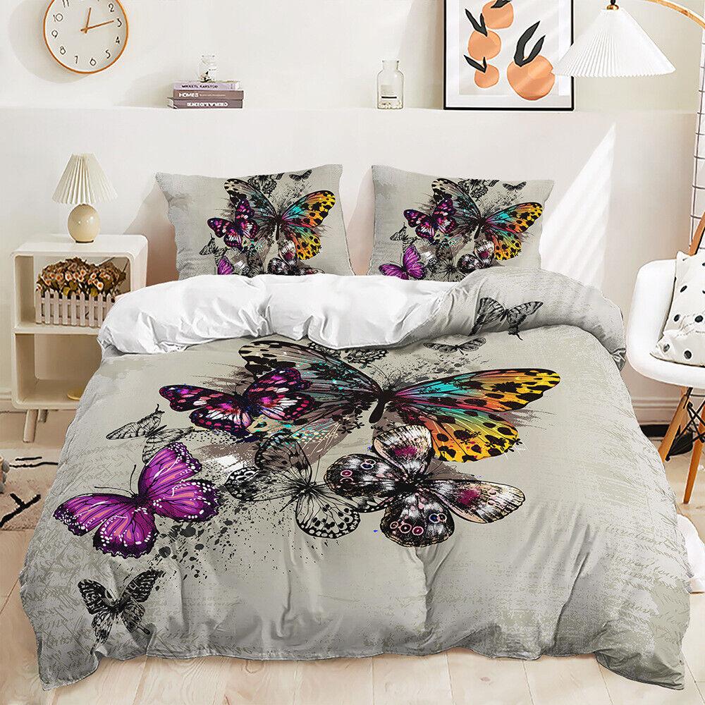 Серія Butterfly Doona/Ковдра/Підковдра Односпальний/Двоспальний/Королівський комплект постільної білизни King 220x240cm
Серія Butterfly Doona/Ковдра/Підковдра Односпальний/Двоспальний/Королівський комплект постільної білизни King 220x240cm