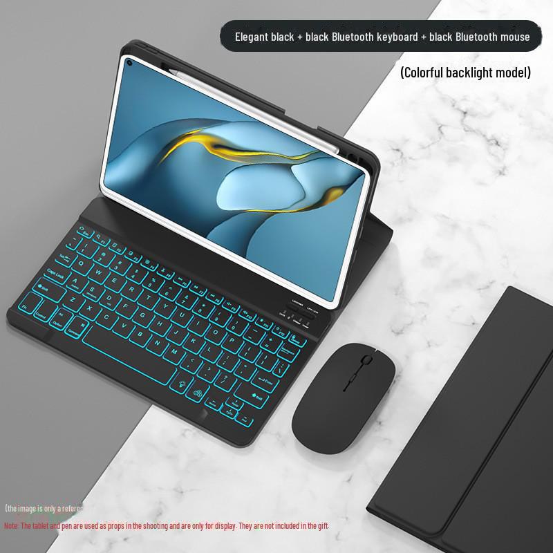 Совместимый комплект Bluetooth-клавиатуры и мыши с гнездом для стилуса для Huawei MatePad 10.4/11, V7 Pro 10.8/12.6 Huawei Tablet C3 9.7
Совместимый комплект Bluetooth-клавиатуры и мыши с гнездом для стилуса для Huawei MatePad 10.4/11, V7 Pro 10.8/12.6 Huawei Tablet C3 9.7