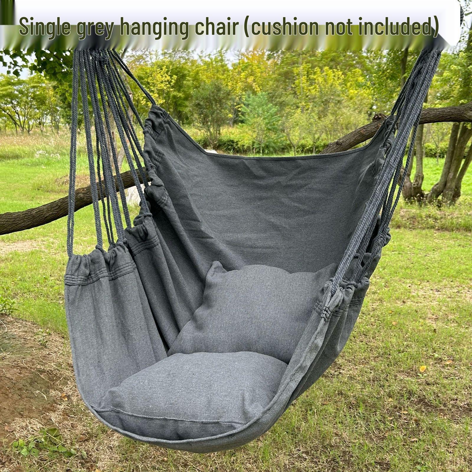 A1R Student Dormitory Reclining Hanging Chair - Comfortable Single Hammock Swing for Outdoors
A1R Student Dormitory Reclining Hanging Chair - Comfortable Single Hammock Swing for Outdoors