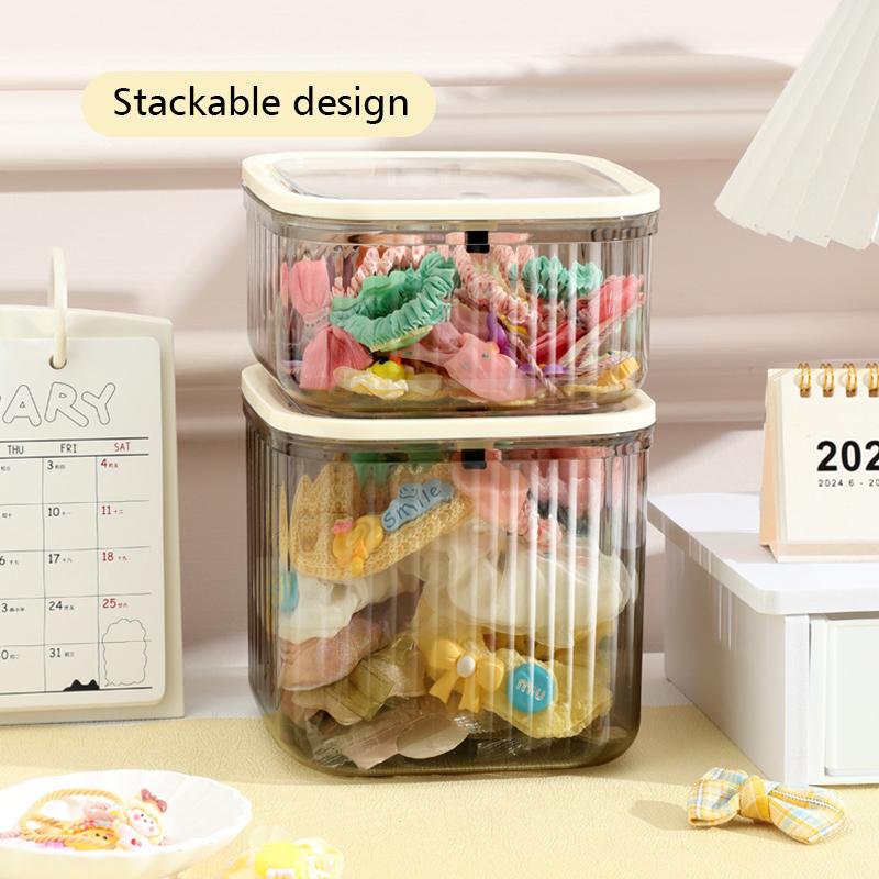 1Pc Storage Box Portable Design Desktop Organizer Dustproof Jewelry Organizer Wear-Resistant
1Pc Storage Box Portable Design Desktop Organizer Dustproof Jewelry Organizer Wear-Resistant