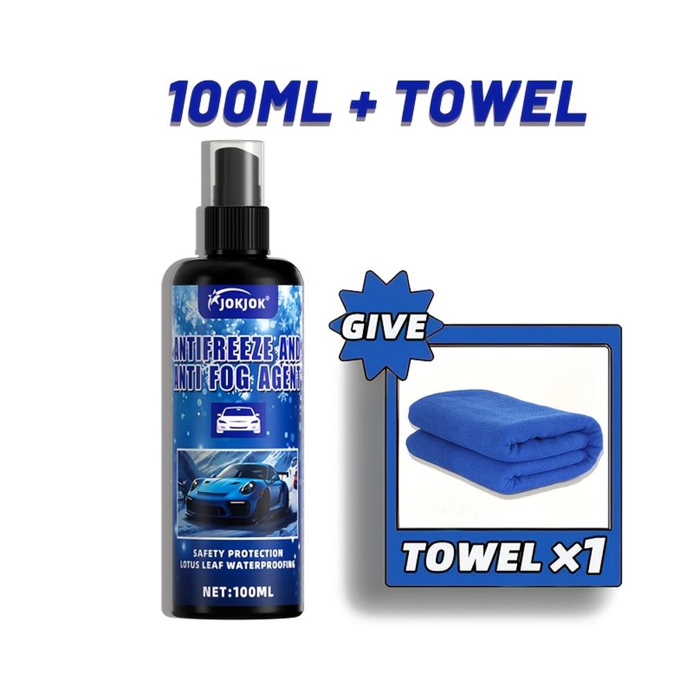 Professional Anti-Freeze and Anti-Fog Spray - Ice & Fog Preventative Formula, Fast-Acting Window & Mirror Cleaner, Safe for All
Professional Anti-Freeze and Anti-Fog Spray - Ice & Fog Preventative Formula, Fast-Acting Window & Mirror Cleaner, Safe for All